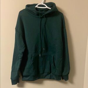 Cozy Dark Green Hoodie Sweater